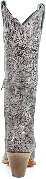 Corral Reba Silver Foral Boots