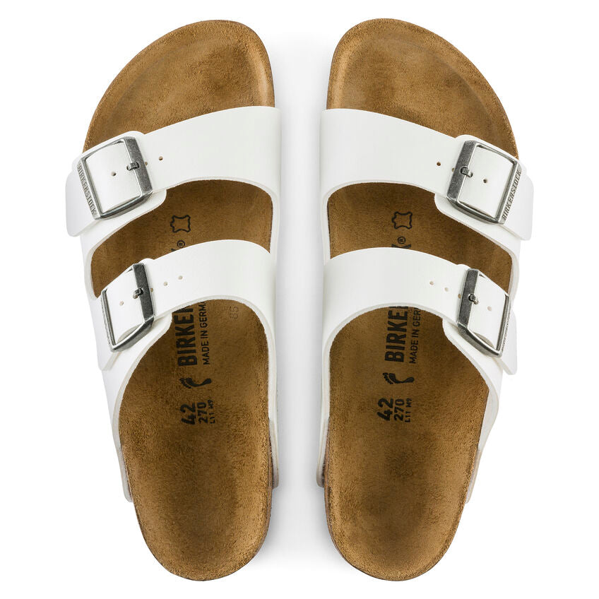 Birkenstock Arizona Birko-Flor White