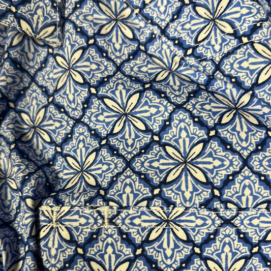 Roper 1932 Blue Skies Tie Print Long Sleeve Shirt