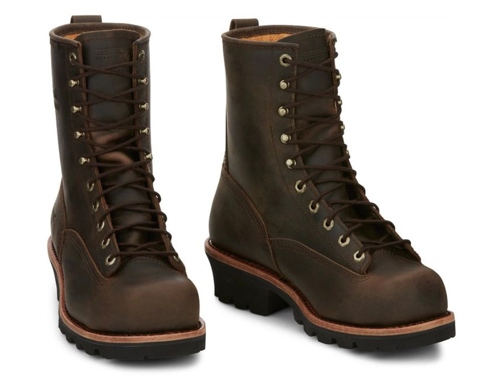 Chippewa PALADIN 8" WATERPROOF INSULATED STEEL TOE LOGGER