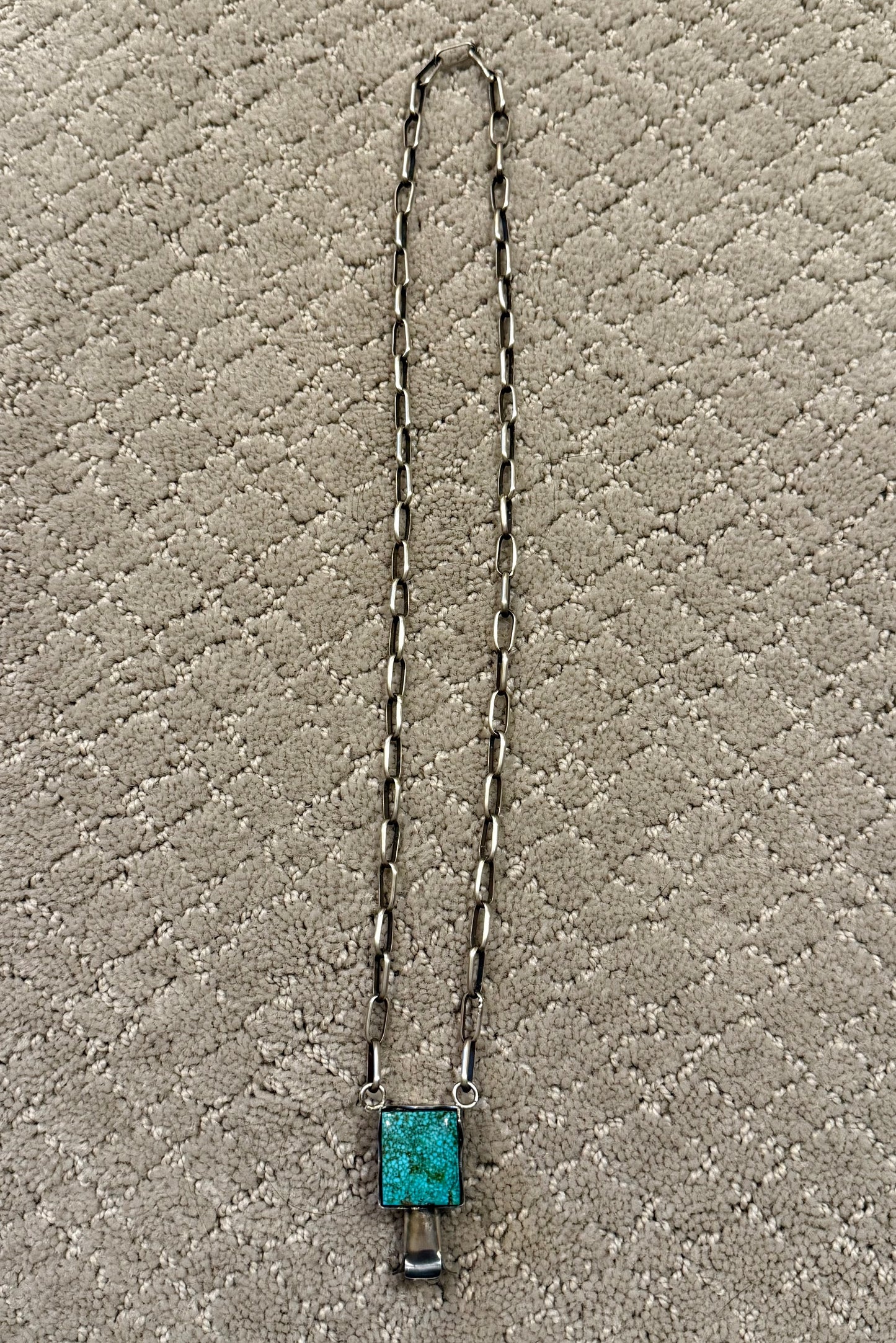 Authentic Square Squash Blossom Necklace