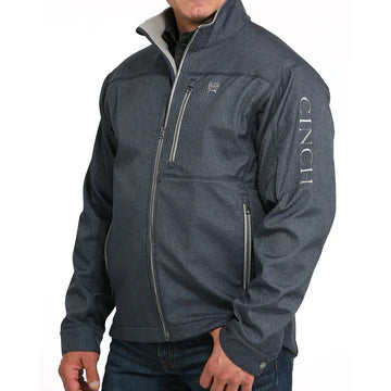 CINCH MEN'S CONCEAL CARRY BONDED NAVY JACKET