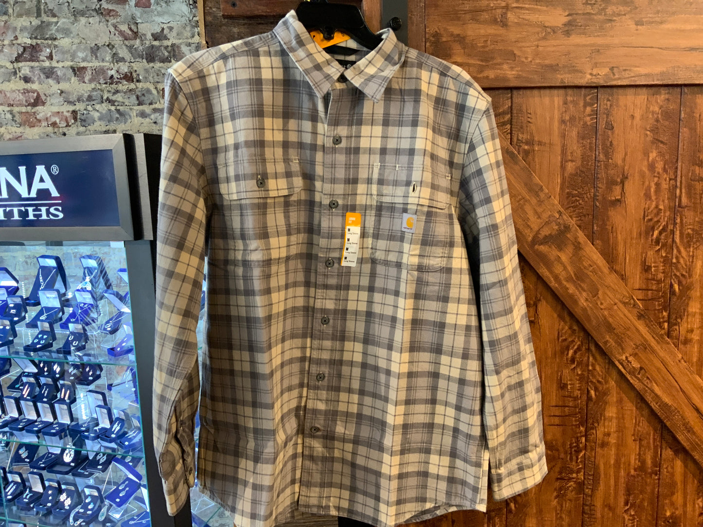CARHARTT Flannel Long Sleeve Shirt