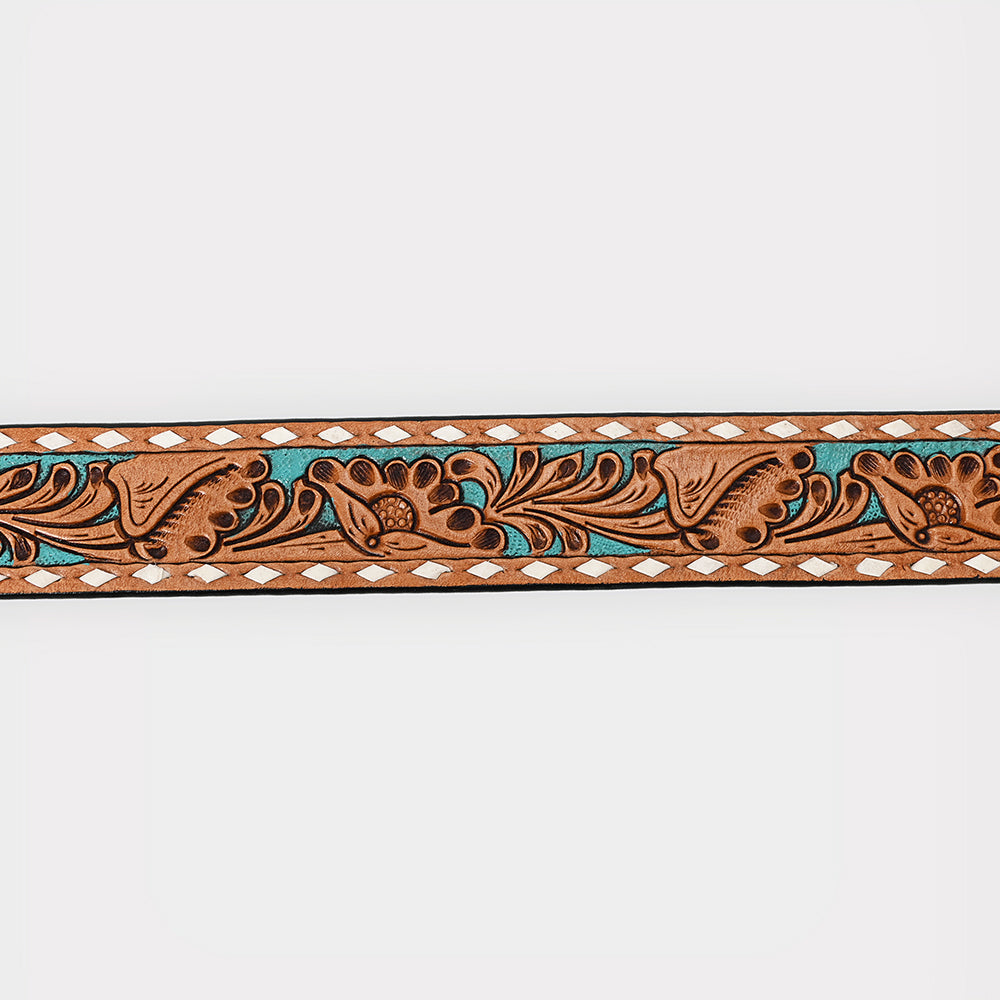 American Darling Floral Turquoise Belt