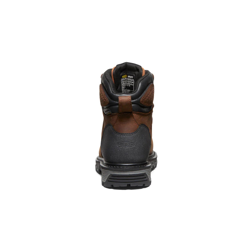 Keen Camden 6" Brown/Black Safety Boot