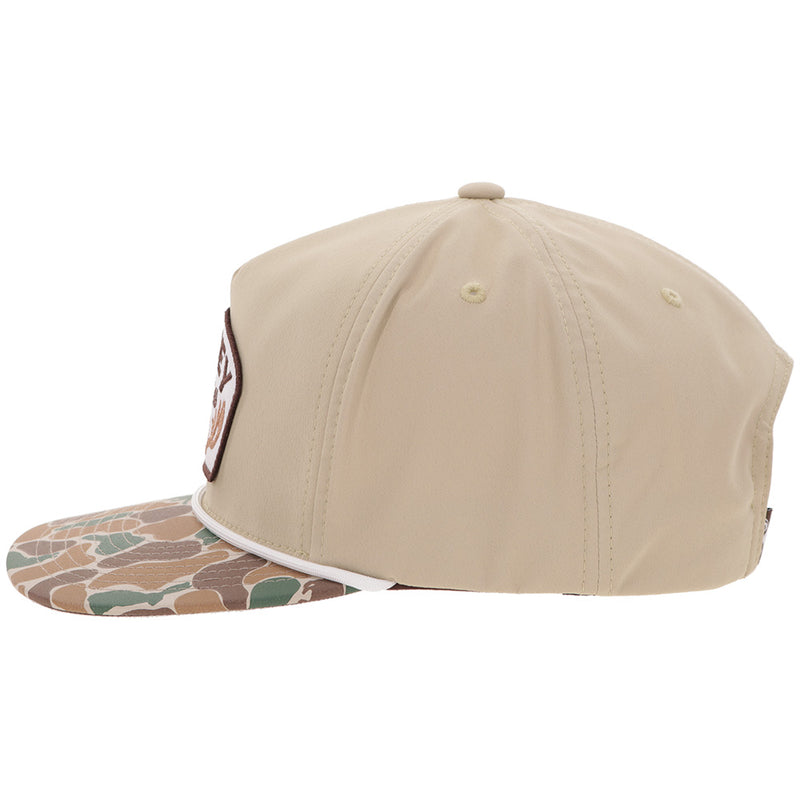 Hooey Outfitters Hat Tan/Camo w/Brown Patch