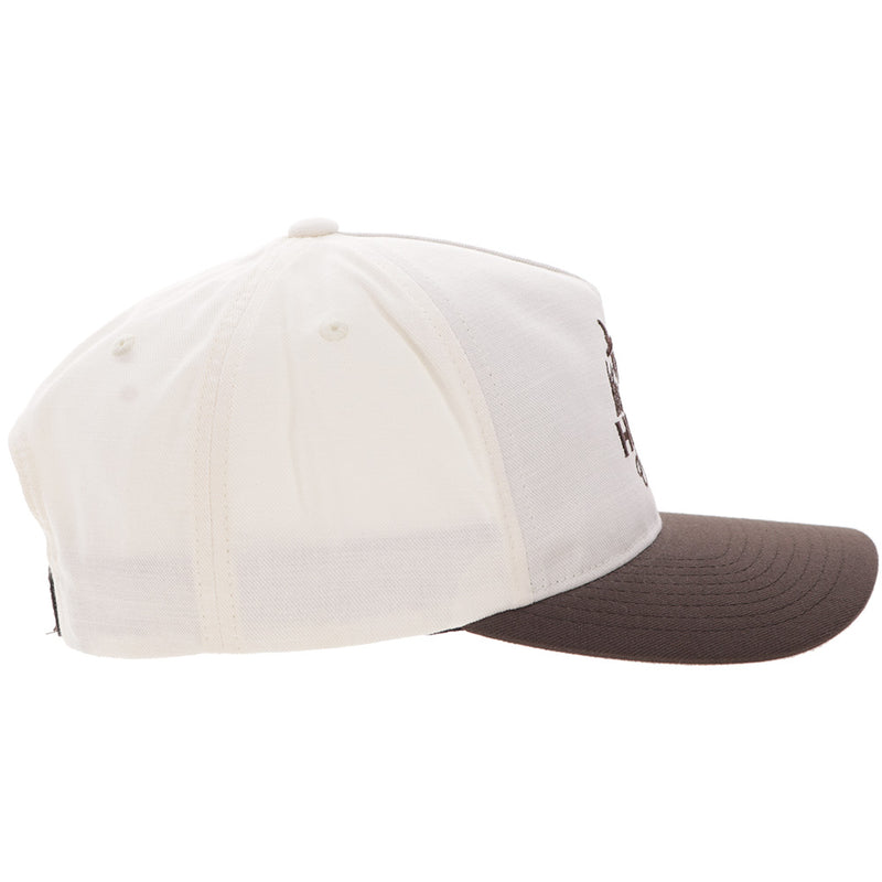 Hooey Decoy Hat Cream w/ Brown Logo