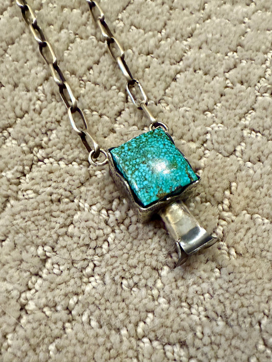 Authentic Square Squash Blossom Necklace