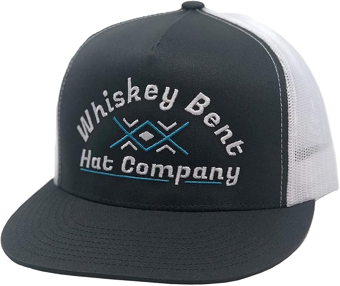 WHISKEY BENT HAT CO. Navajo Western Adjustable Snapback Trucker Hat