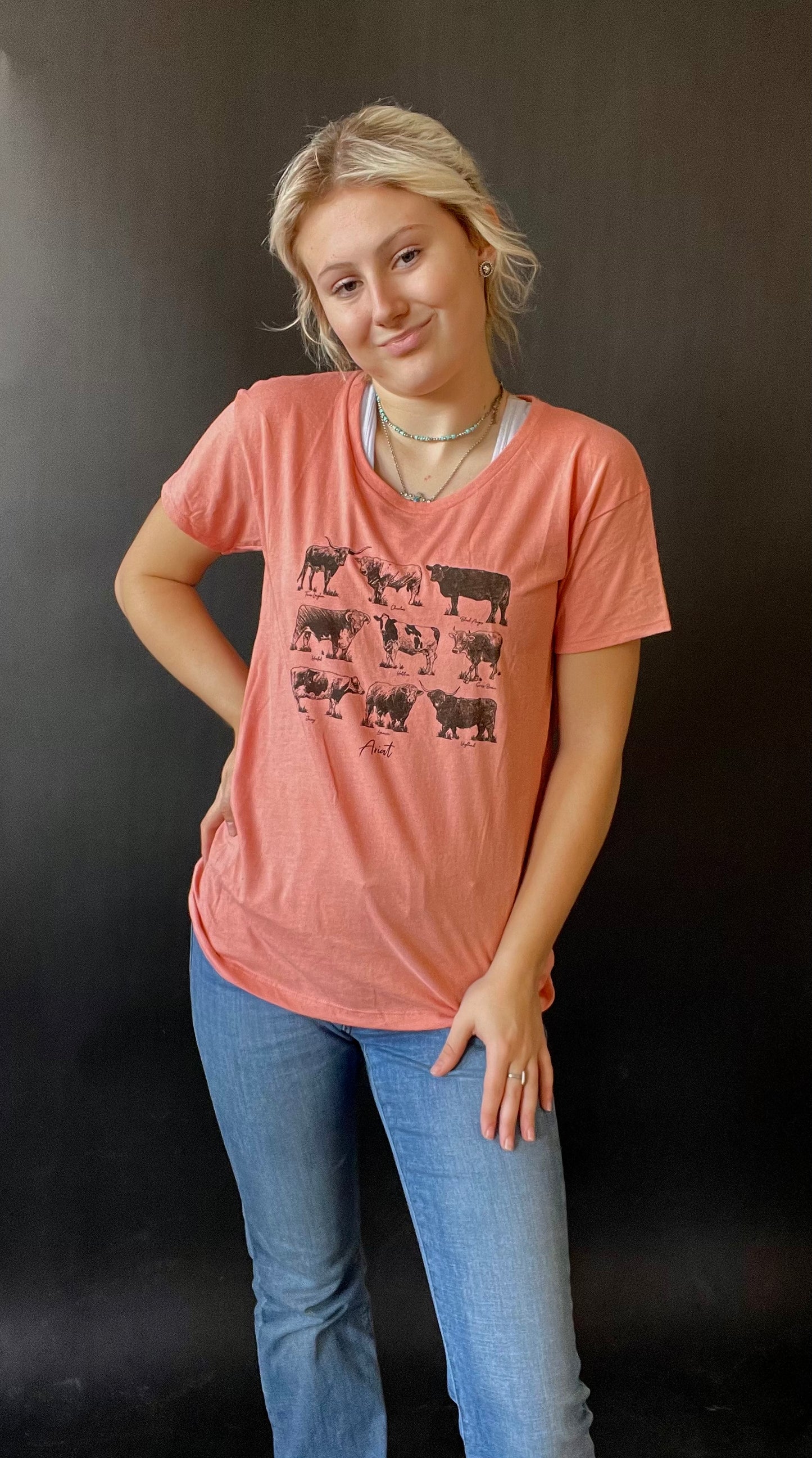 Ariat Cow Chart T-Shirt