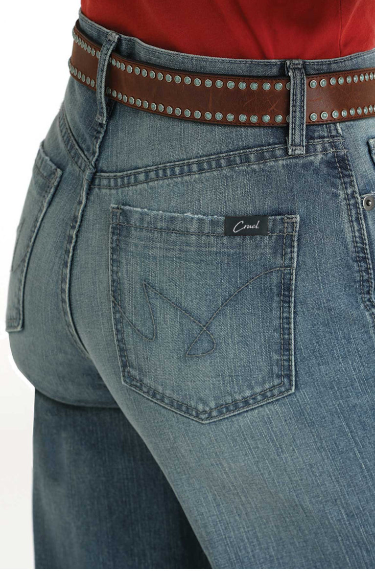 Cruel Denim Women's Casey High Rise Loose Fit Jeans