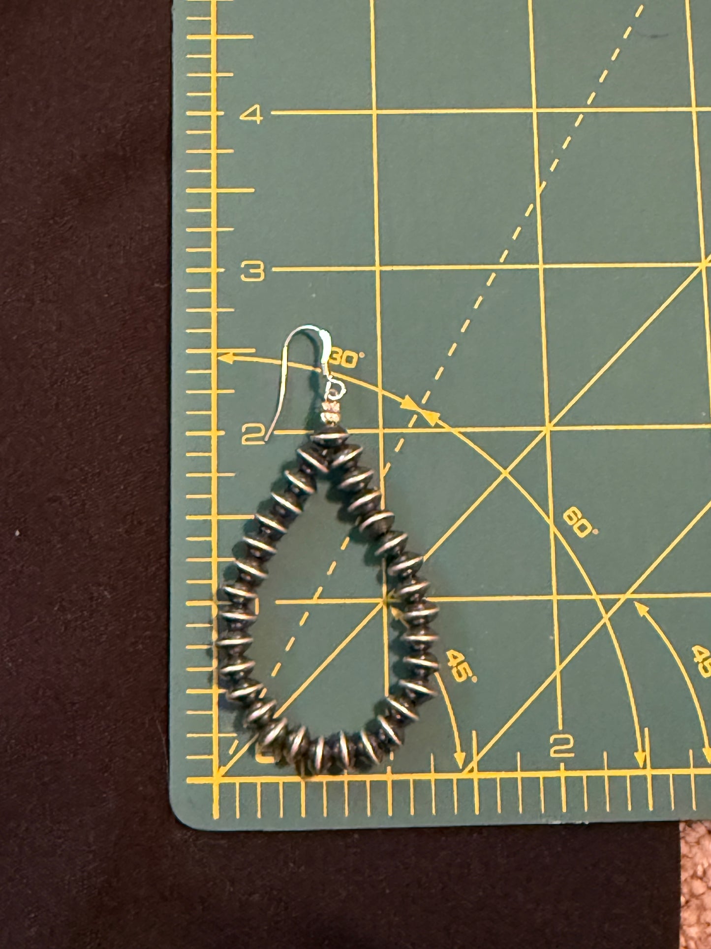 Authentic Navajo Saucer Pearl Earrings