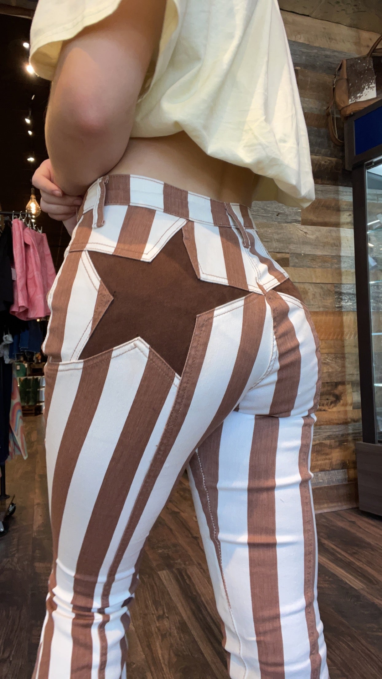 Falling Leaves Stripe Flares
