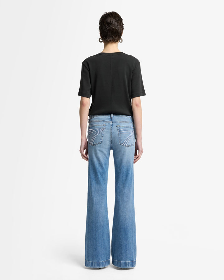 7 For All Mankind Caribbean Slim Illusion Trouser
