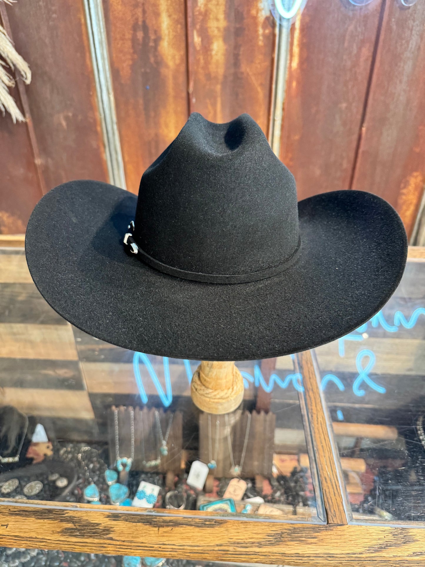 Resistol City Limits Black 6X Felt