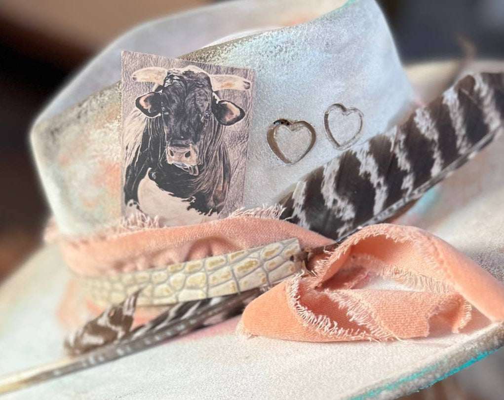 Bad to the Bone Hat Card