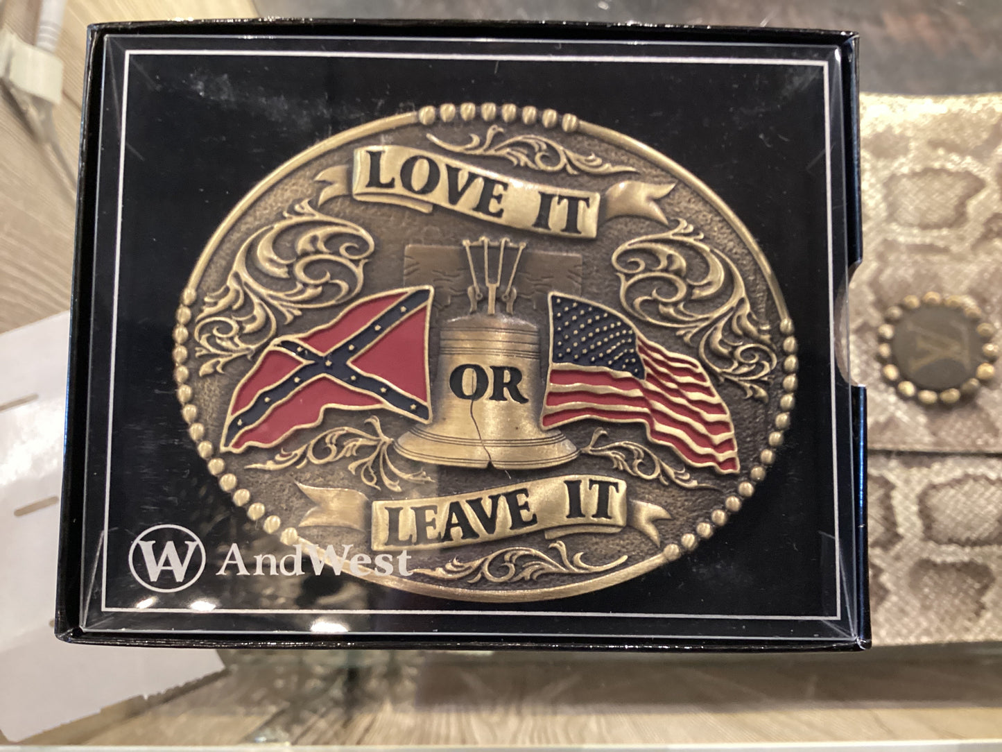 Love It Or Leave It Buckle