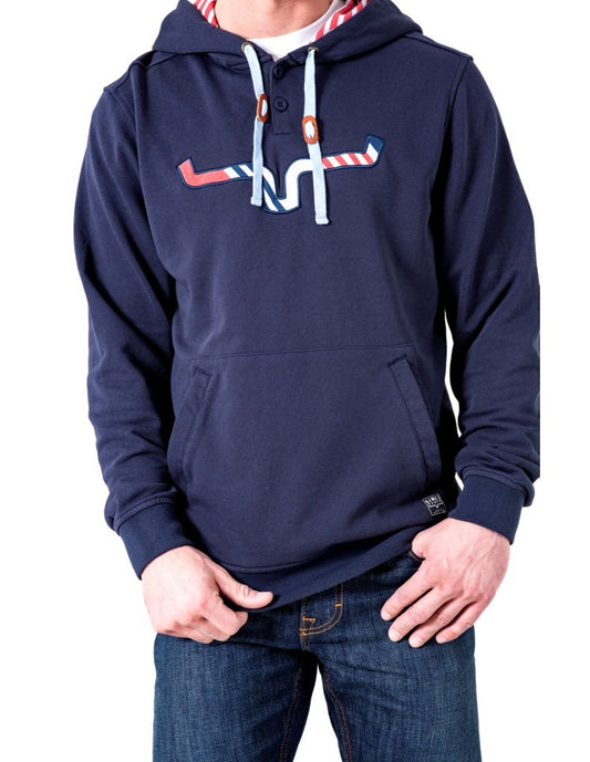 Kimes Anson Hoodie Navy Men's