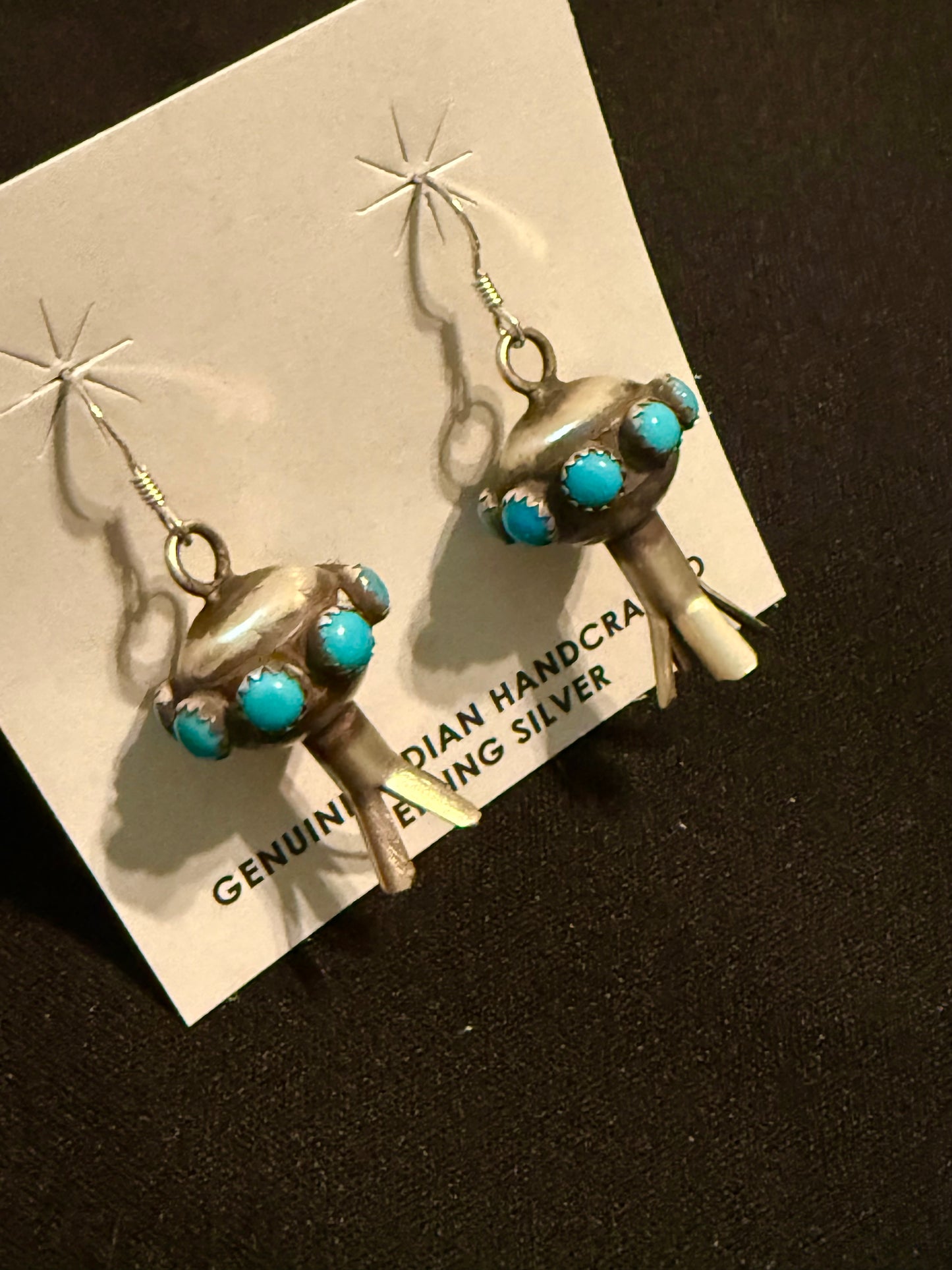 Authentic Squash Blossom Earrings