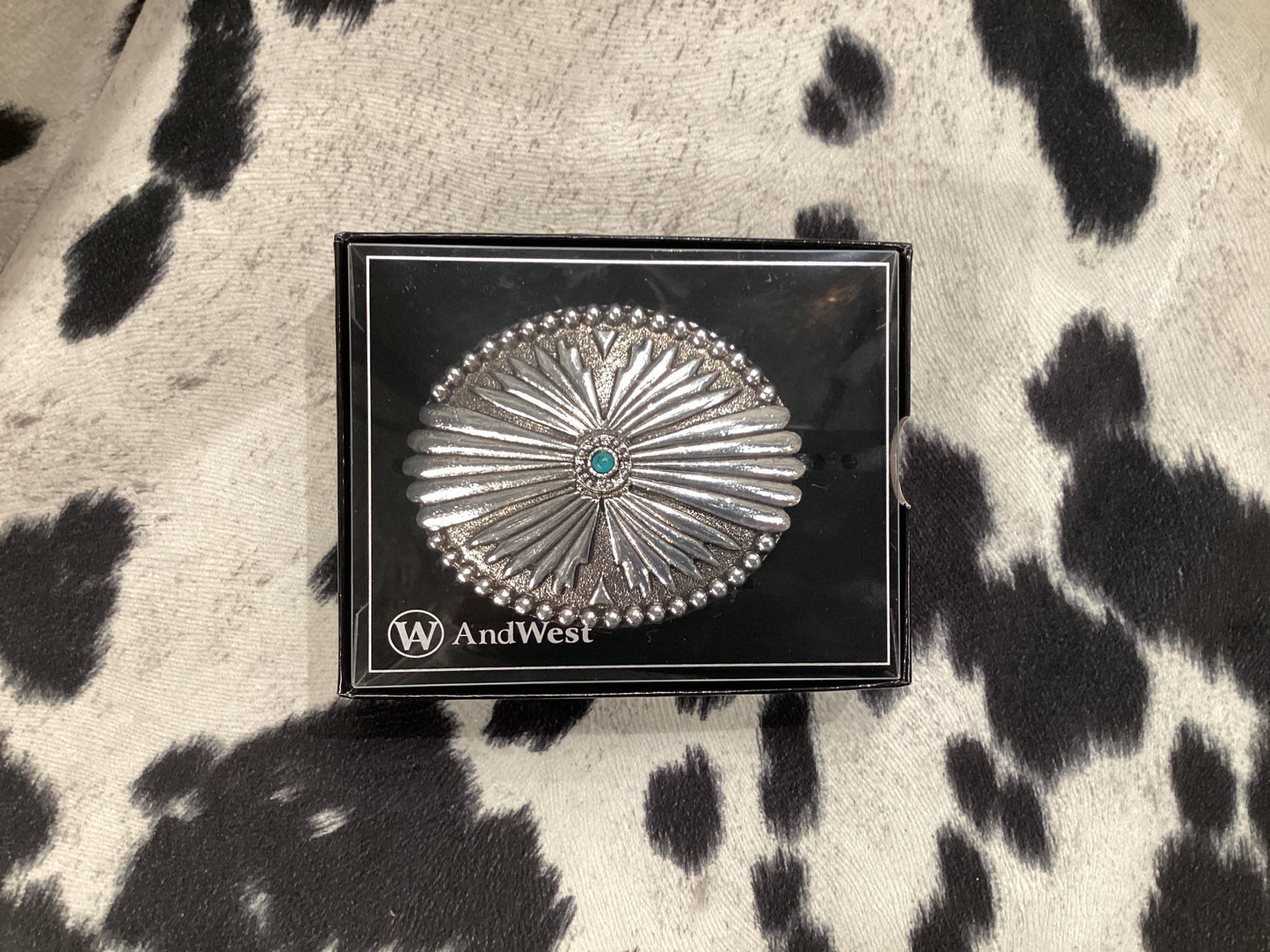 Southwestern Oval Buckle