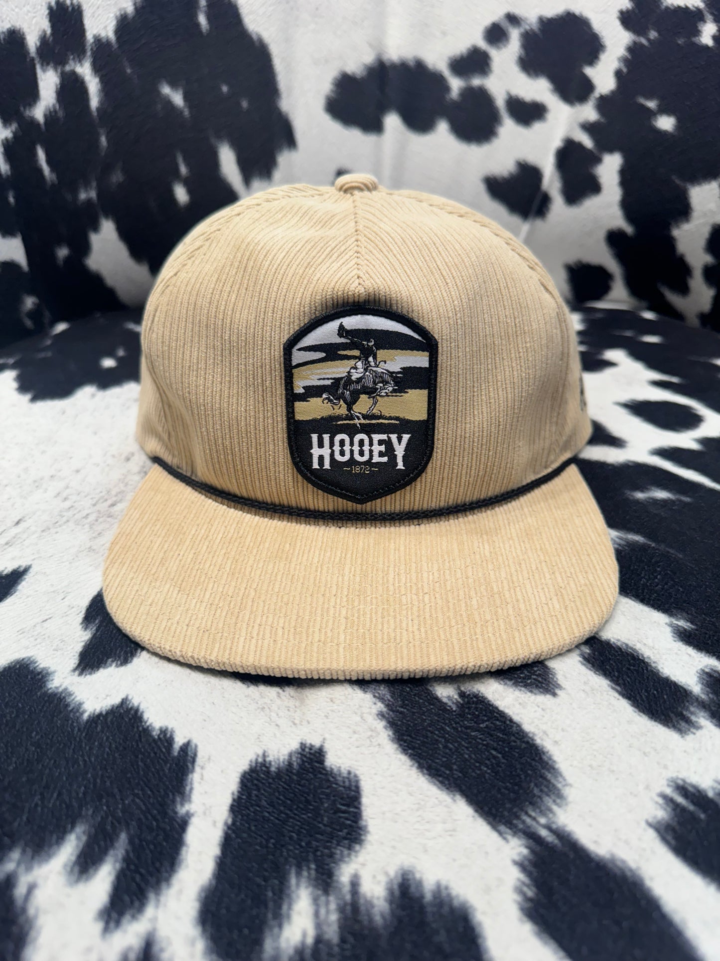 Hooey Cheyenne Tan 5 Panel Trucker