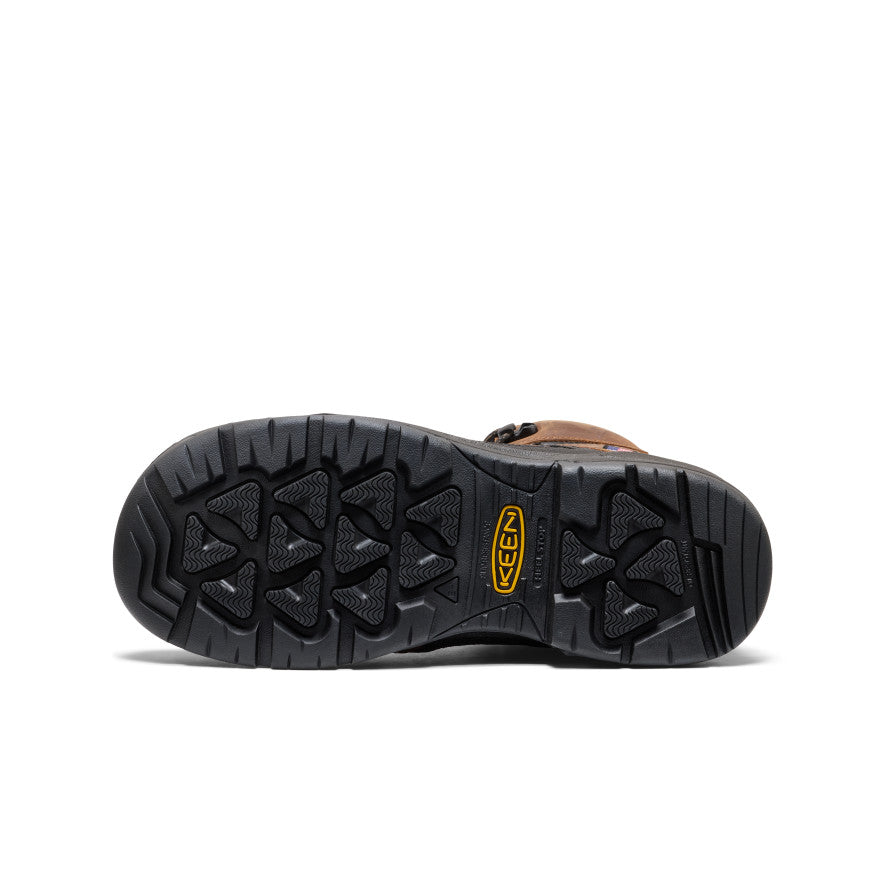 Keen Men's Targhee IV 8" Insulated Waterproof Work Boot (Carbon Toe)