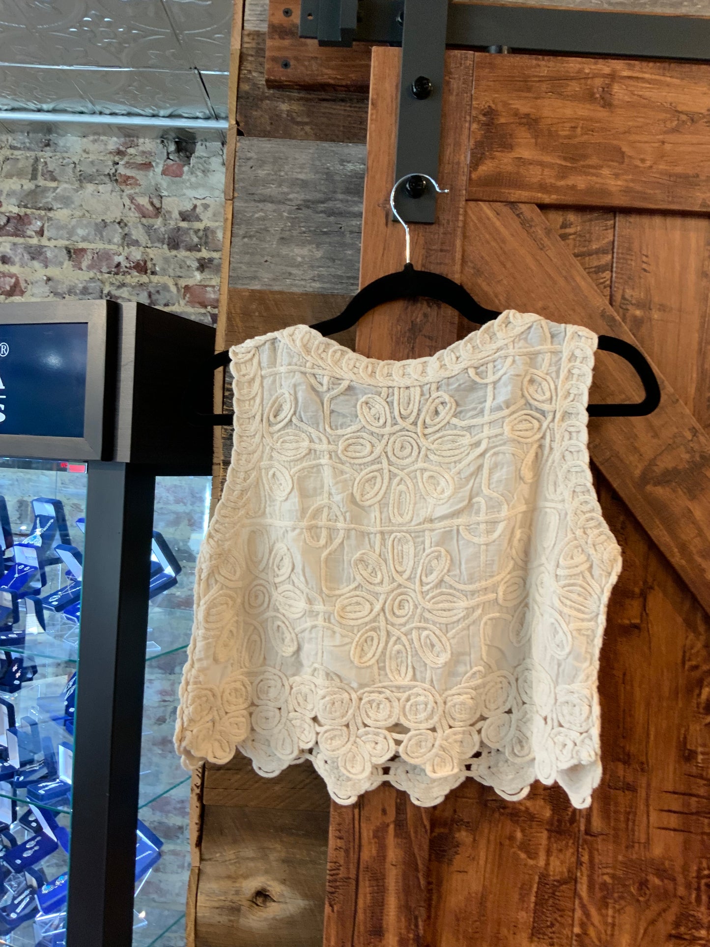 Marina Crochet top