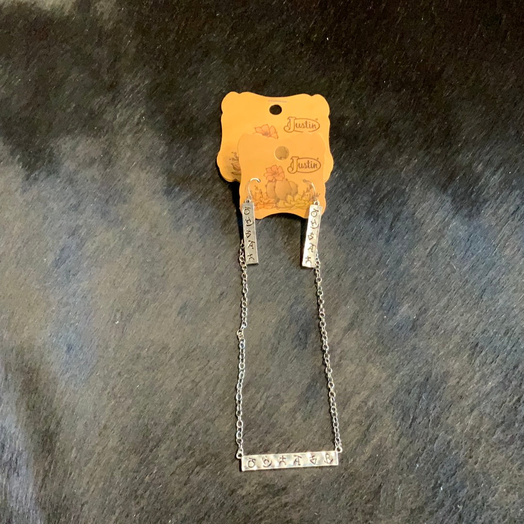 Branded Bar Necklace