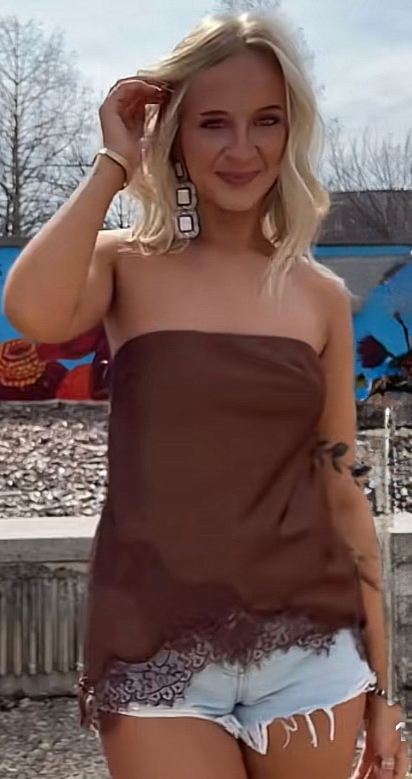 Mocha Latte Sleeveless Shirt