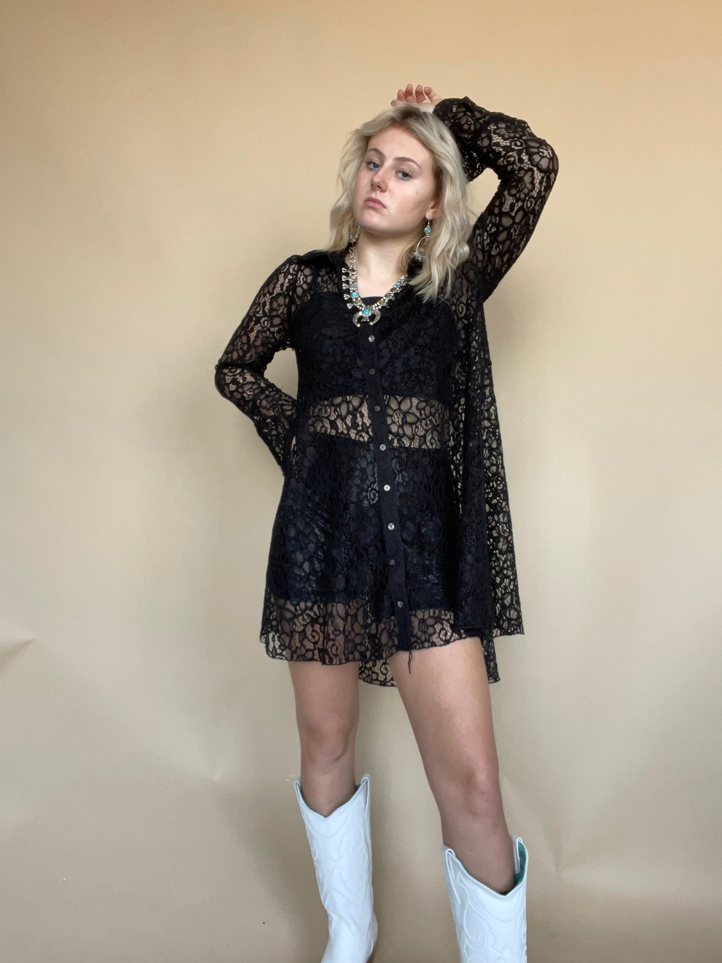 Lacey Lace Tunic