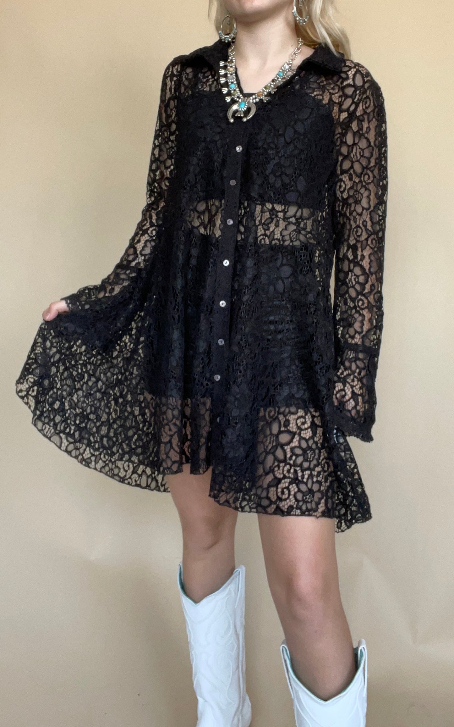 Lacey Lace Tunic