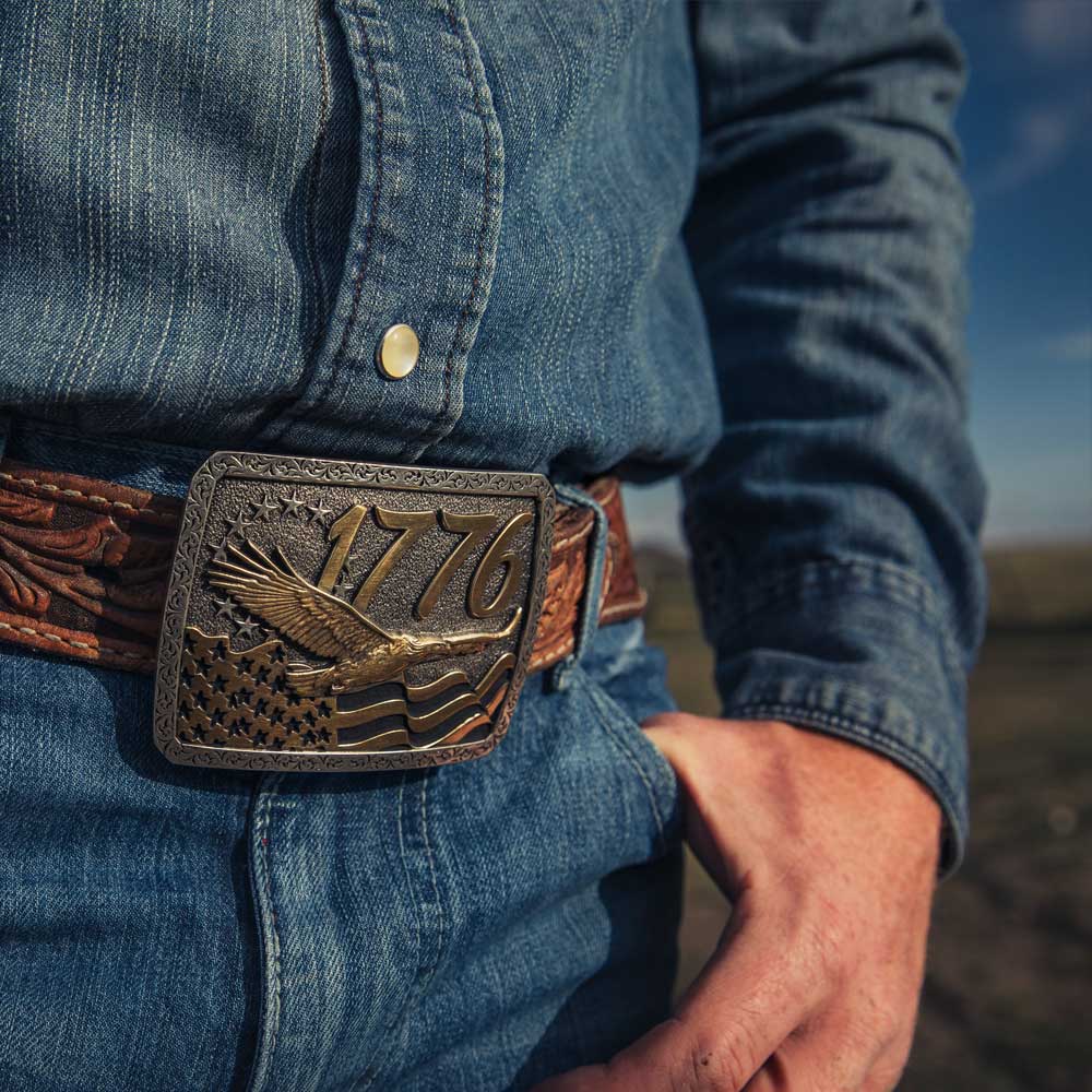 Independent Since 1776 Belt Buckle