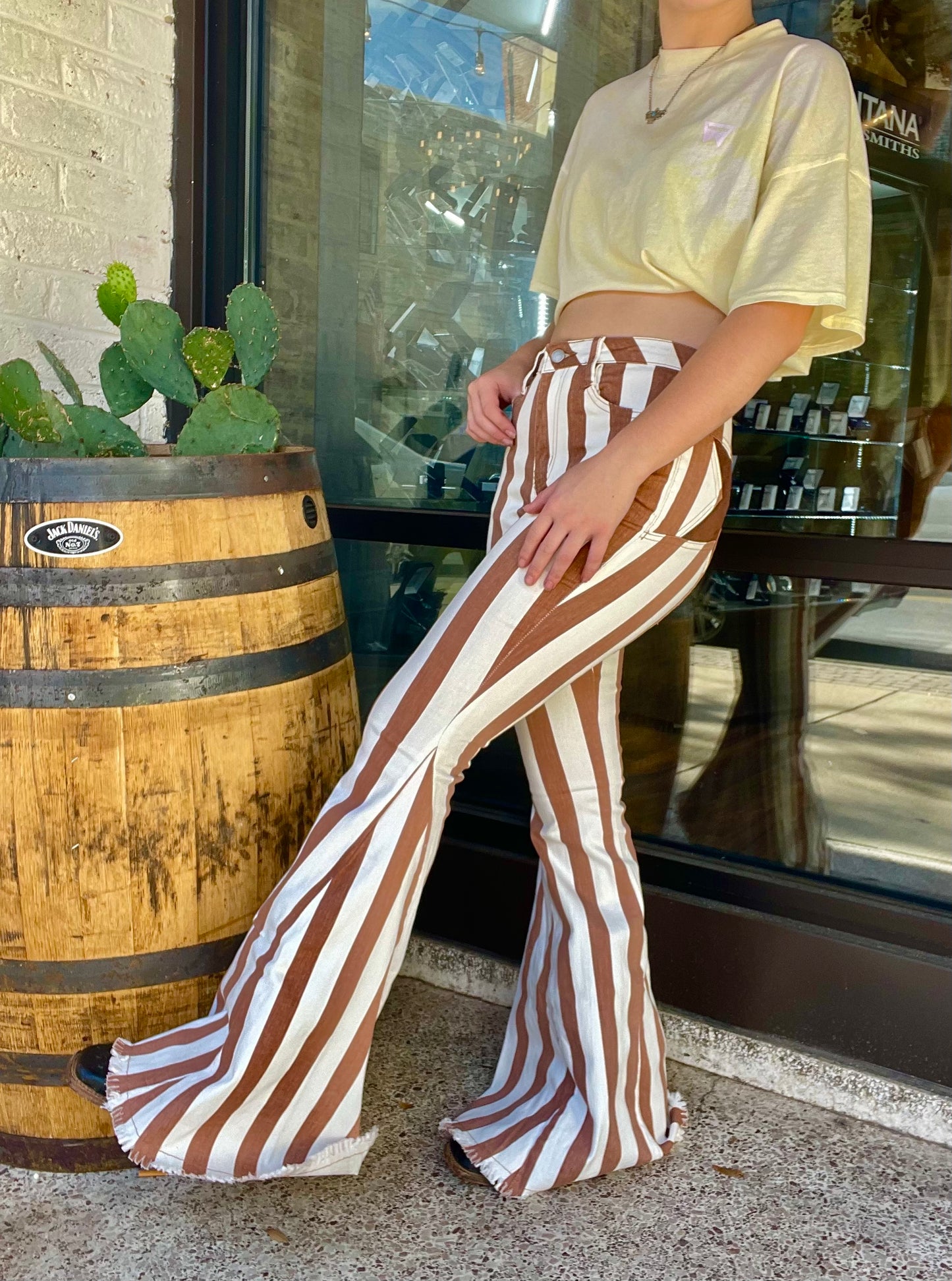 Falling Leaves Stripe Flares