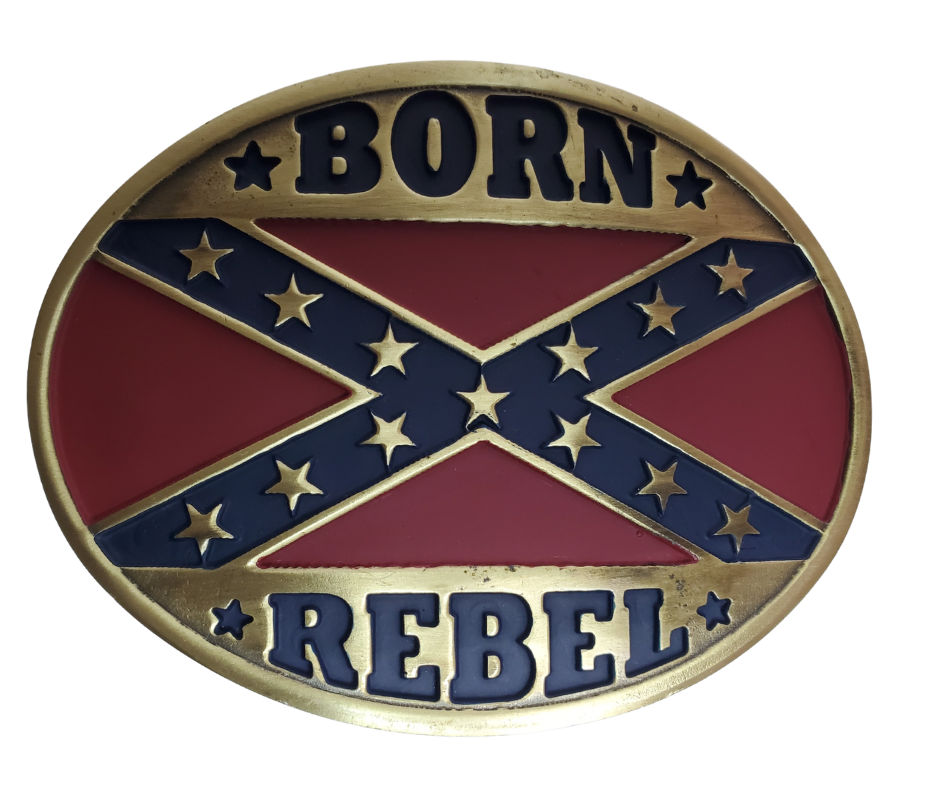 And West ‘Born Rebel’ Belt Buckle