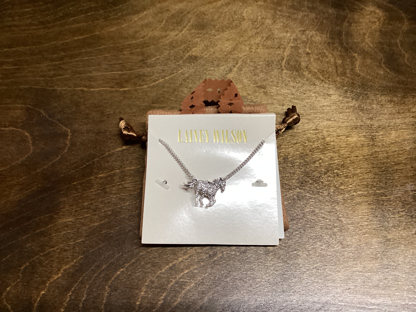 Lainey Wilson Blingen Stallion Necklace