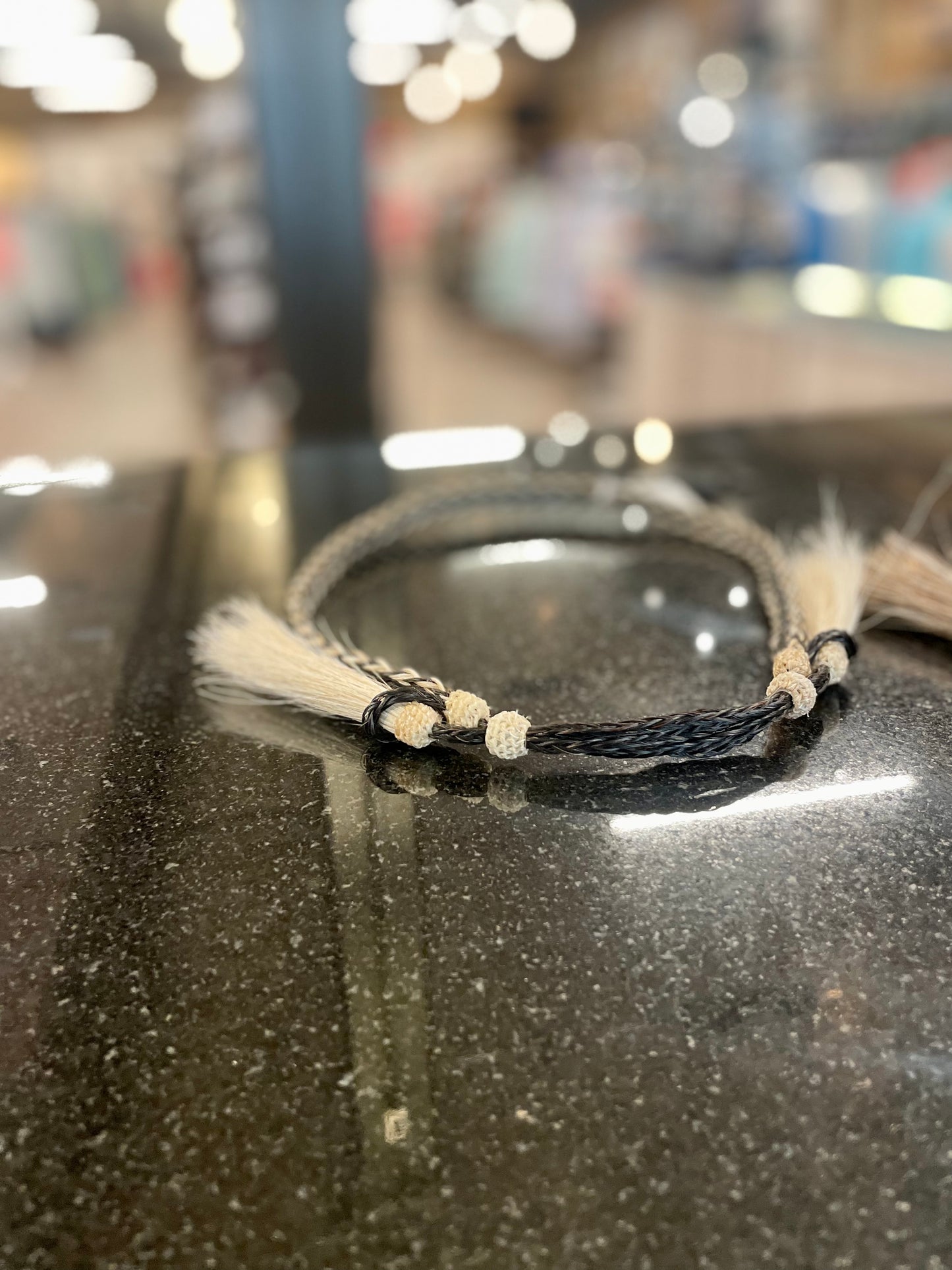 Twister Braided Horse Hair Band