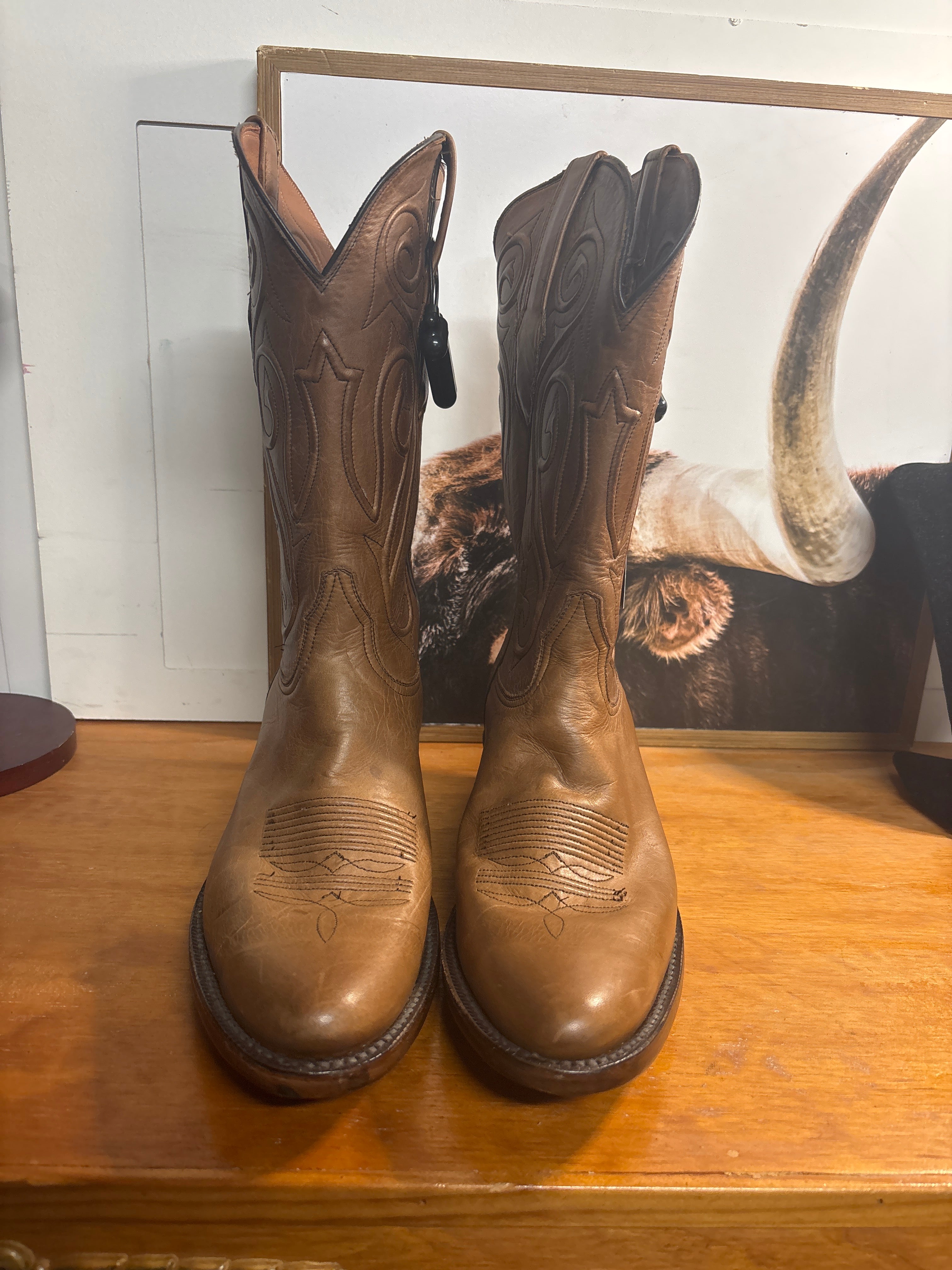 Black Jack Burnished Peanut Boots – Wiseman's Western