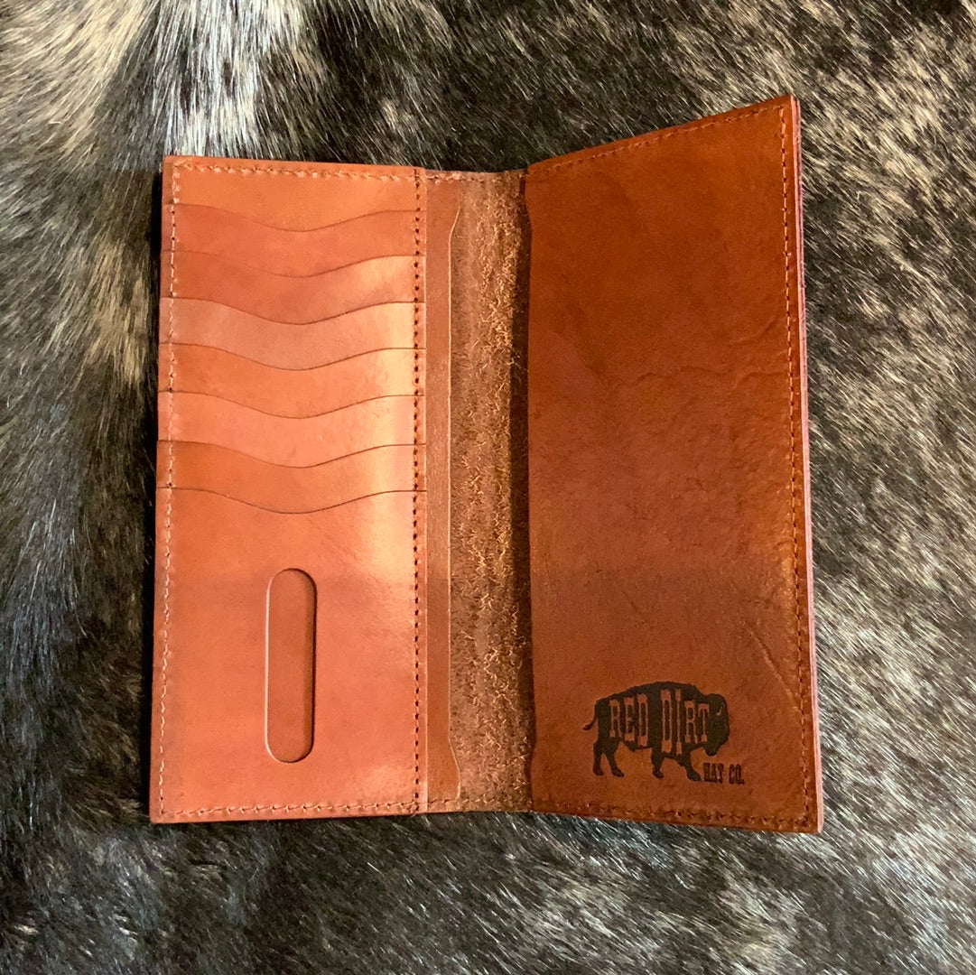 Red Dirt Rodeo Wallet Southwest Medallion