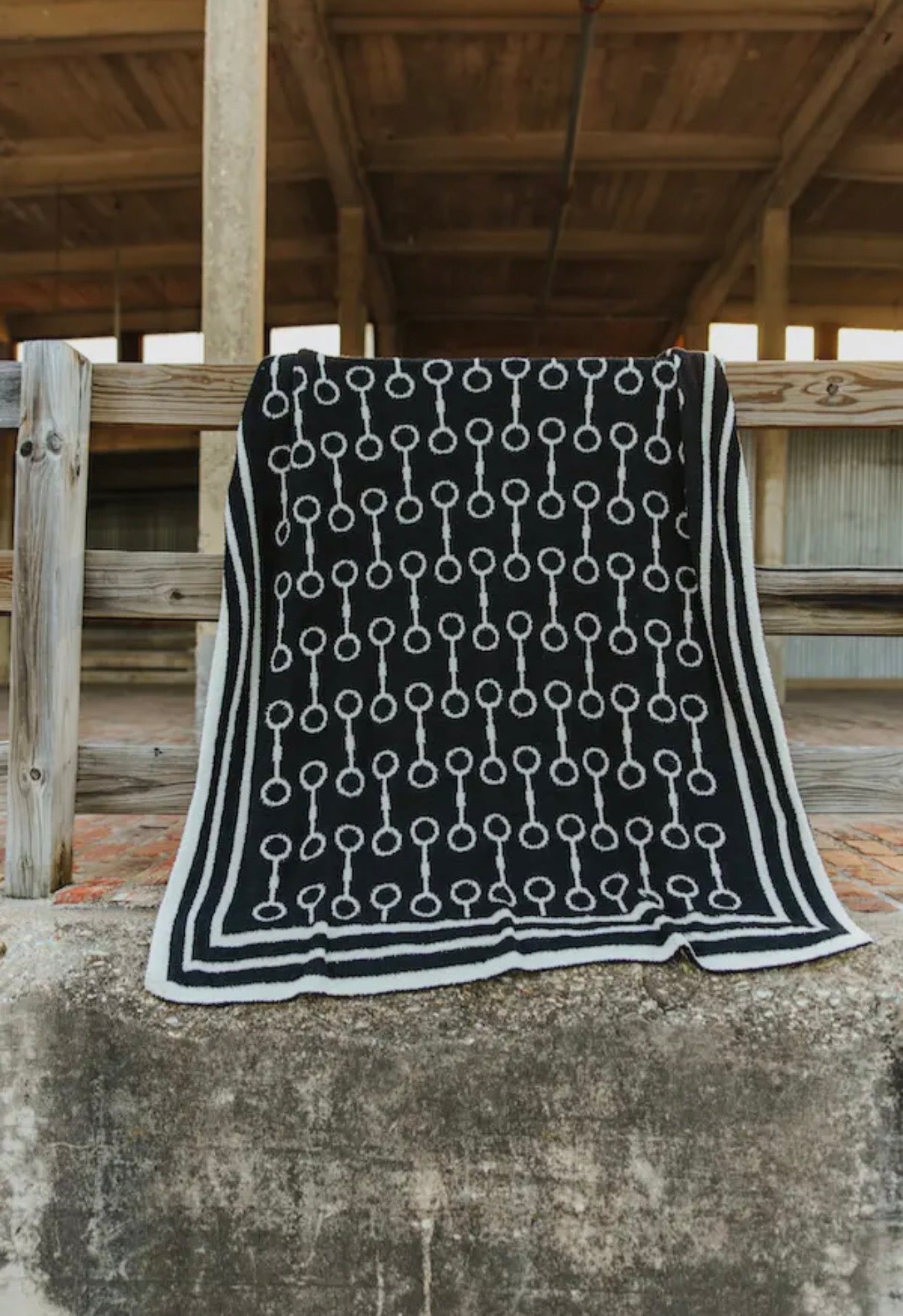 Horse bit blanket