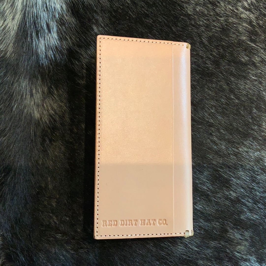 Red Dirt Rodeo Wallet Basket Weave Tooling