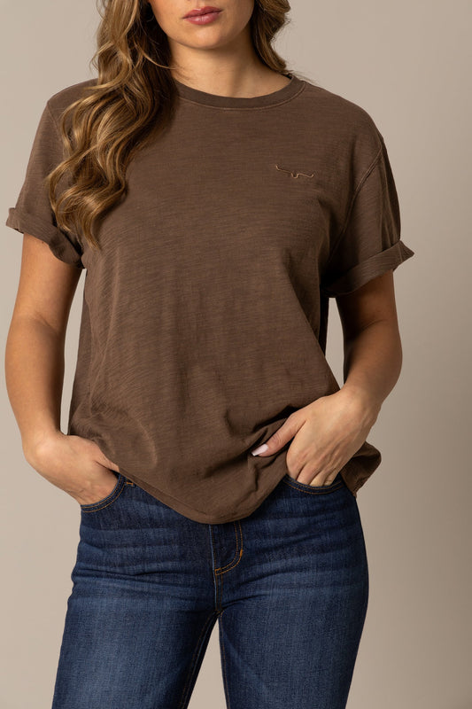 Kimes Ashley Cocoa Women's Tee