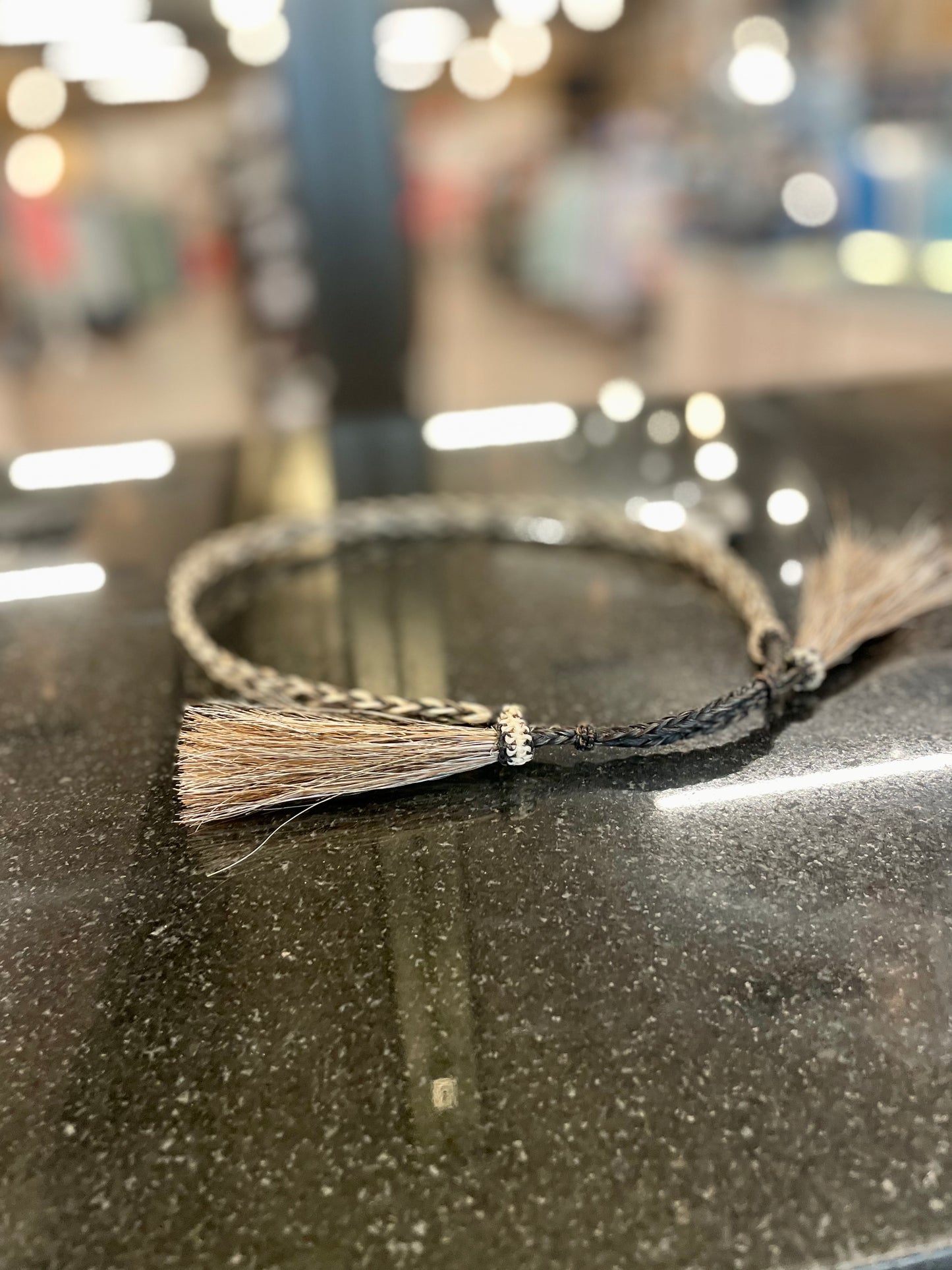 Twister Braided Horse Hair Band