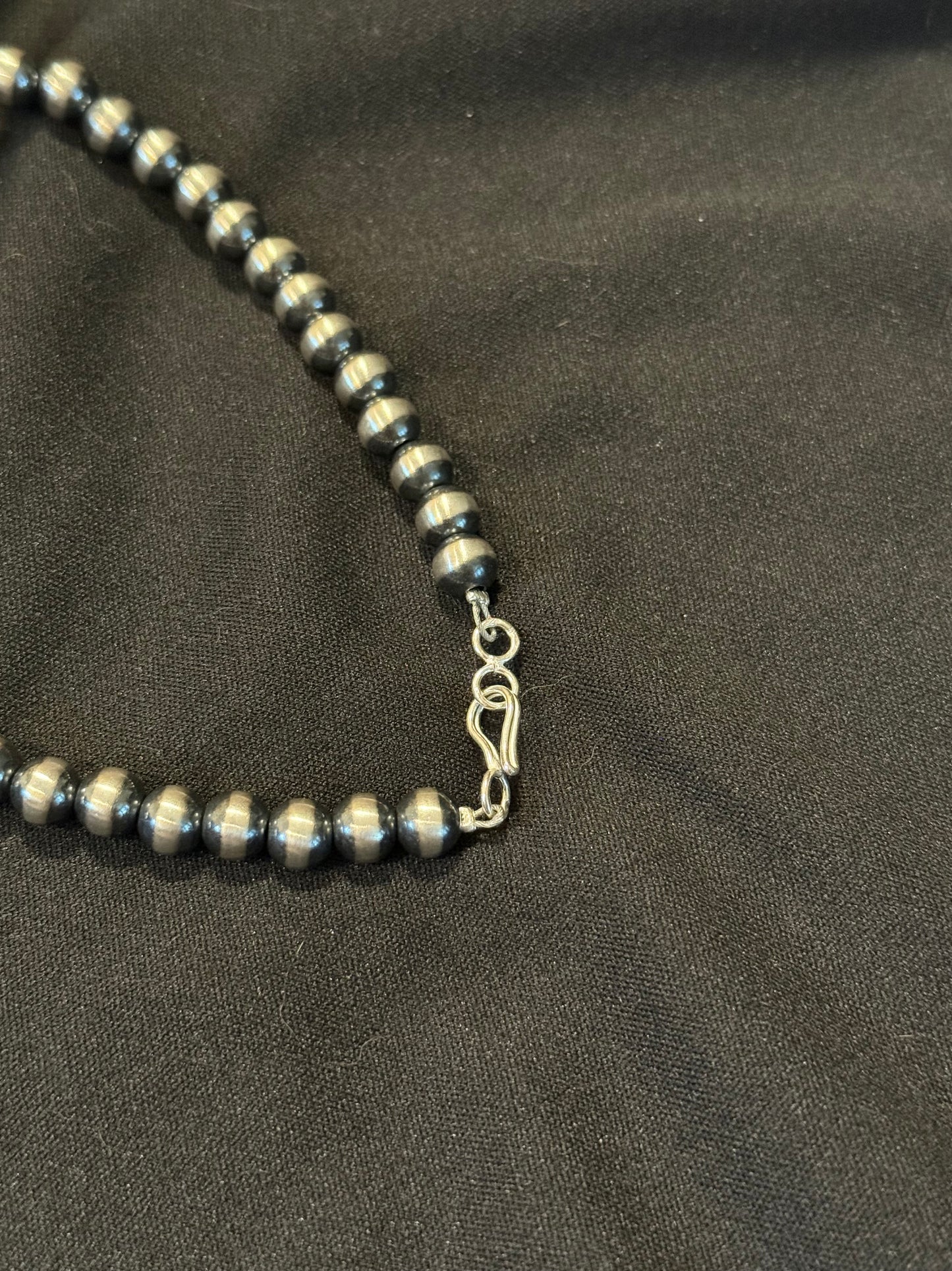 Authentic 7mm Navajo Pearls 22"
