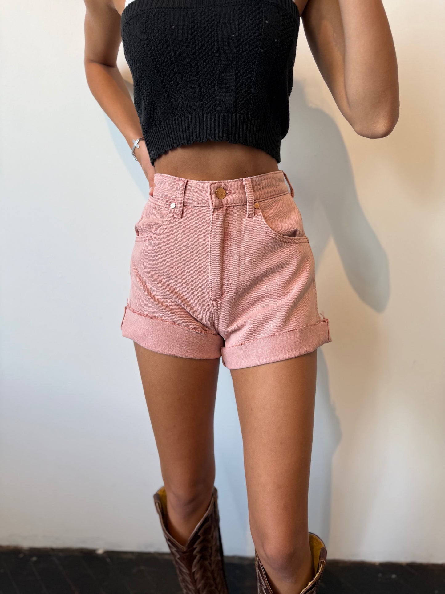 Wrangler Dahlia Rose Shorts