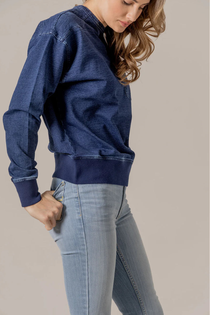 Kimes Gina Blue Women's Pullover
