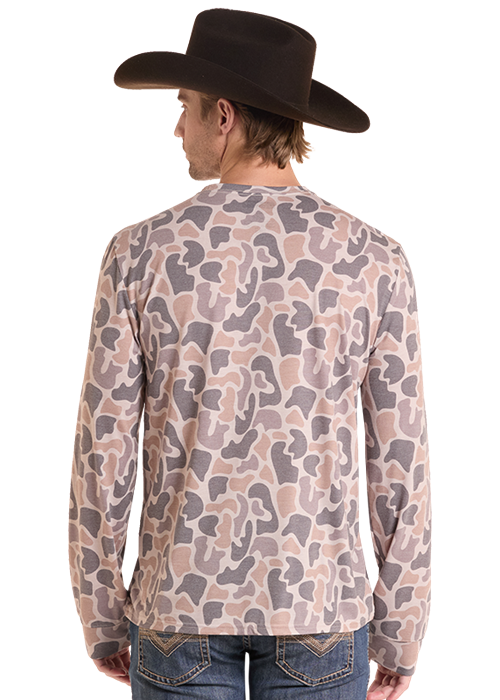 Camo Lite Crew Tee Men's