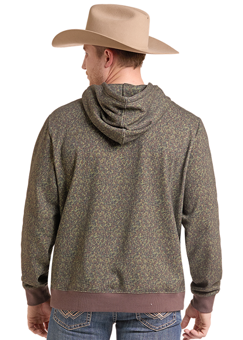 Rock & Roll Fine Camo Hoodie