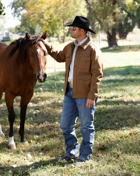 Cinch Bonded Chore Jacket Brown