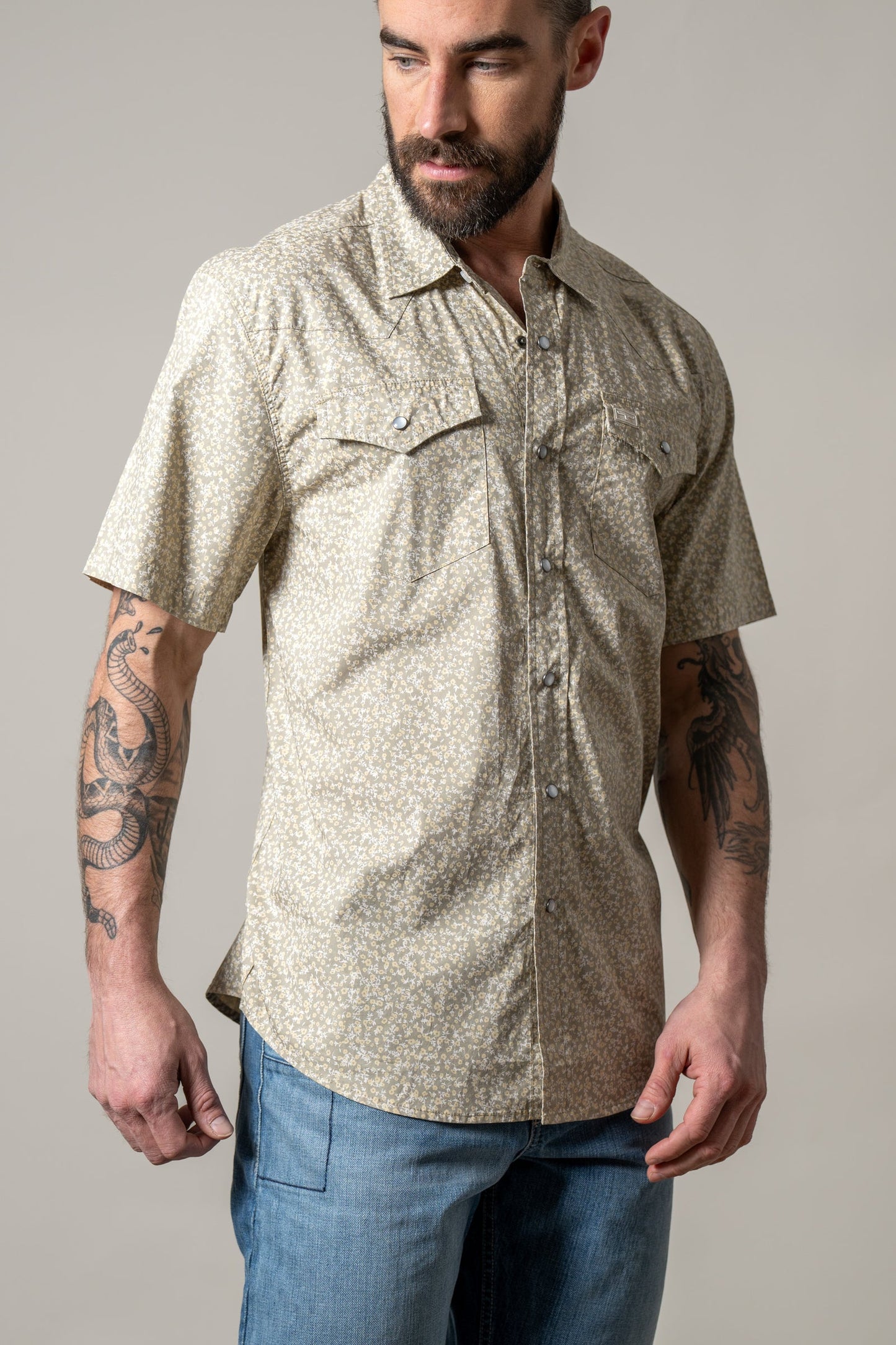 Kimes Bascom Sage Shirt