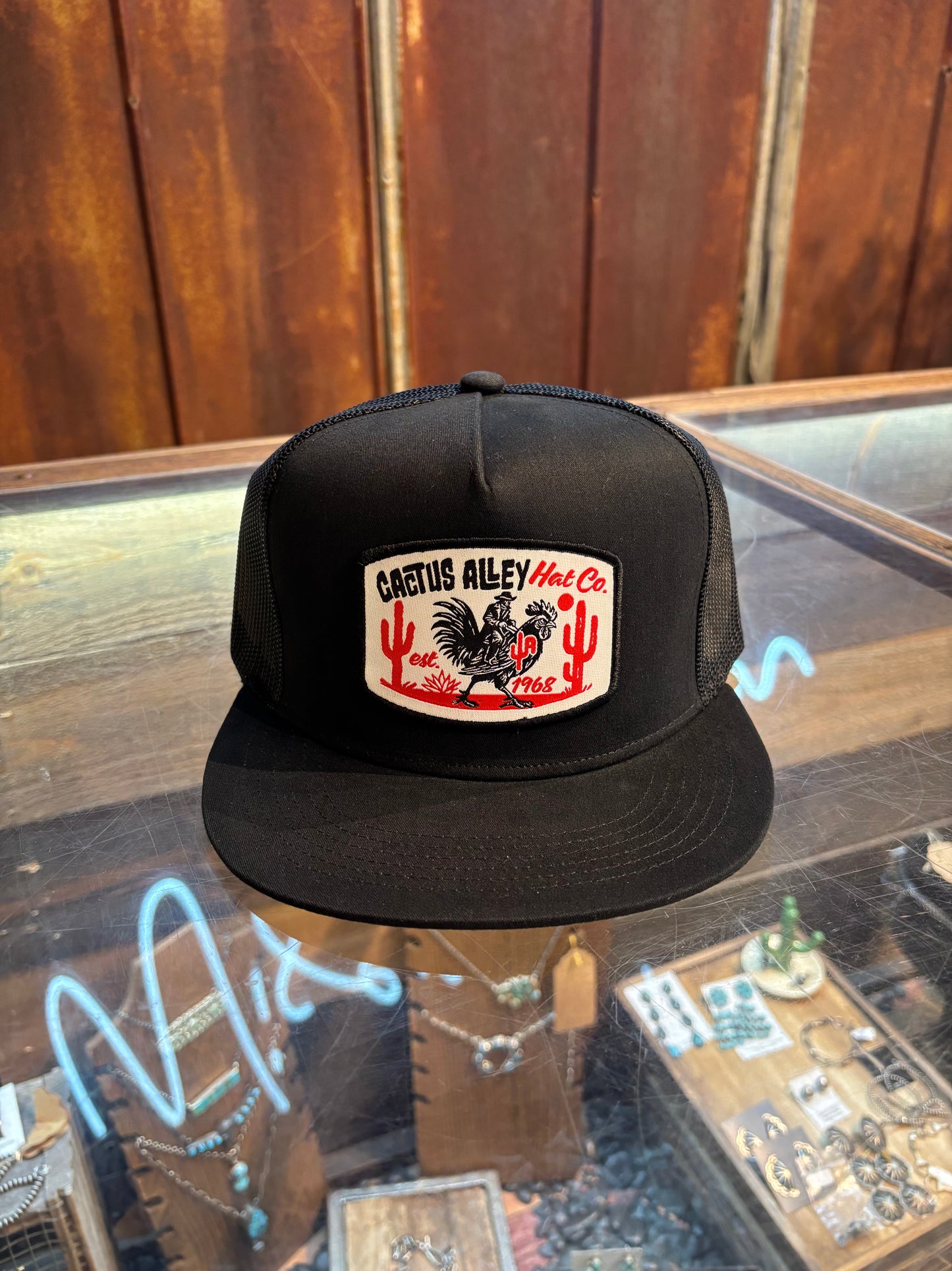 Cactus Alley Hat Co. Rooster Rider Trucker Hat